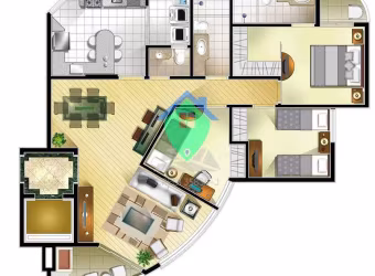 Apartamento à venda, 105 m² por R$ 1.320.000,00 - Perdizes - São Paulo/SP