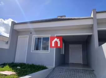 Casa nova com 2 dormitórios frente para rua