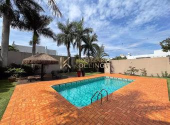 CASA NO JARDIM LA SALLE COM 1 SUÍTE E 2 QUARTOS, ÁREA DE FESTAS COM PISCINA, TOLEDO - PARANÁ