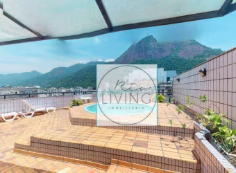 Cobertura com 4 suítes à venda, 510 m², R$ 5.700.000 - Lagoa - Rio de Janeiro/RJ