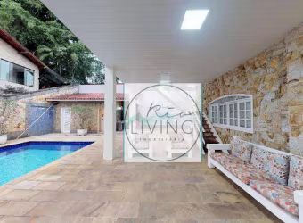 Casa com 4 dormitórios, 500 m² - venda por R$ 6.000.000,00 ou aluguel por R$ 27.800,00/mês - Barra da Tijuca - Rio de Janeiro/RJ