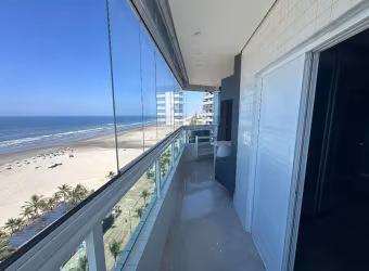 Apartamento em Praia Grande - frente ao mar - reformado e mobiliado