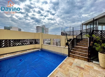 1,29milhao - Cobertura com mais de 205m area util - 100m do mar da vila tupi 5 quartos 3 suites Piscina e Epsaço Gourmet privativos