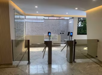 Excelente conjunto comercial no bairro Boqueirão em Santos, 2 elevadores, 2 salas, 1° andar