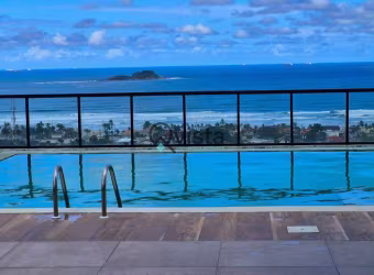 Apartamento com lazer completo e piscina com vista para o mar na Enseada no Guarujá | QVista