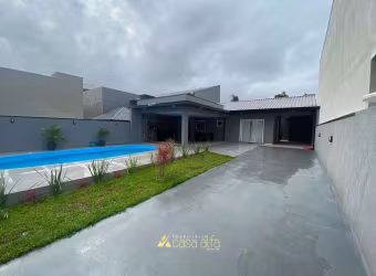 Casa com piscina lado mar em Matinhos Riviera
