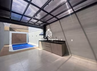 Casa à venda com 3 suítes ( 1 master) com piscina e garagem para 3 carros no Jardim Novo Cambuí -Hortolândia/SP