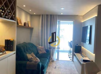 Apartamento à venda no Condomínio Edifício Domani - 67m² - 2 suítes - varanda gourmet - 1 vaga - em São Bernardo do Campo
