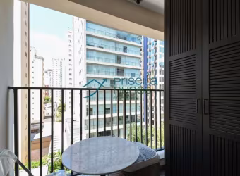 Studio  Moema mobiliado para venda com 1 quarto, 28m²