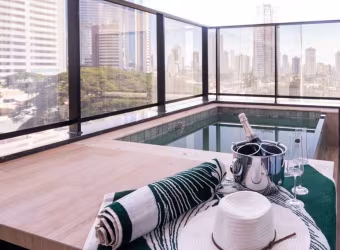 Apartamentos com piscina privativa no Setor Marista