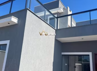 Duplex com Terraço 3 quartos sendo 2 quartos piso inferior com quintal