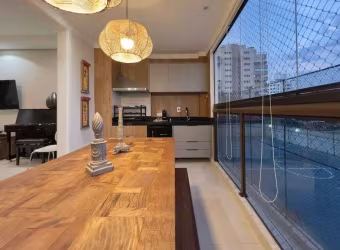 Impecável Apto com 3 Dorms, Suíte e Varanda Gourmet no Mangal – 122m²