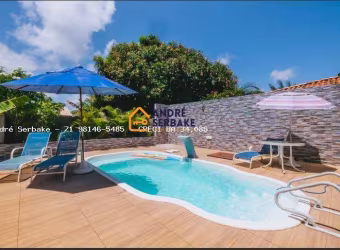 Casa na Praia para Venda em Camaçari, Ilha do Meio, 2 dormitórios, 2 suítes, 3 banheiros