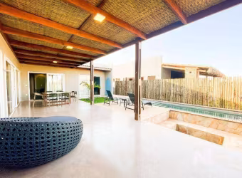 Casa Mobiliada, com 3 Suítes, no Uhane Luxury Villas, em São Miguel do Gostoso/RN
