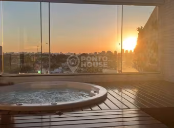 Cobertura Duplex para venda e locação com 1 dormitório, 1 suíte e 2 vagas fixas.