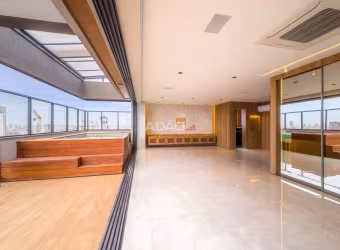 COBERTURA 4 SUÍTES / 324m² COM PISCINA E CHURRASQUEIRA A CARVÃO NA VARANDA - SETOR MARISTA  Cobertura com 4 Quarto(s) e 6 banheiro(s) à Venda, 324 por R$ 6.500.000 no setor Setor Marista AD27964