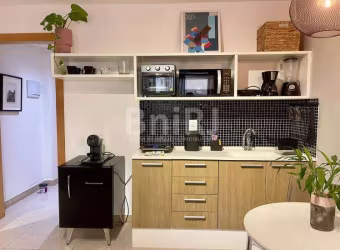 Studio todo mobiliado