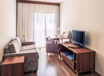 Flat disponível para venda no Hotel São Caetano do Sul, 42m², 1 dormitório e 1 vaga de garagem
