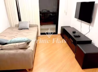 Flat disponível para venda no Condomínio Edifício Espaço Alpha com 40m², 1 dormitório e 1 vaga