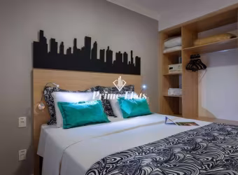 Flat disponível para venda no Mercure São Paulo Pinheiros Hotel, com 28m², 1 dormitório e 1 vaga de garagem