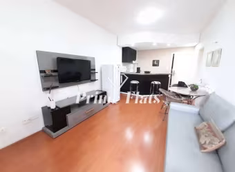 Flat disponível para venda no Le Bougainville em Alphaville, com 55m², 1 dormitório e 1 vaga