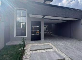 Casa de alto padrão e localização privilegiada com 3 dormitórios à venda, 120 m² por R$ 830.000 - Estação - Araucária/PR
