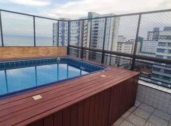 Residencial California Cobertura Duplex 3 Amplas Suítes Vista Mar / Guilhermina - Praia Grande - SP