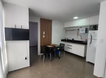 Lindo flat com 01 quarto todo mobiliado