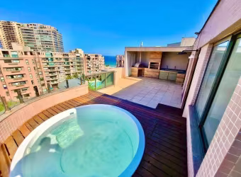 Cobertura à venda em Rio de Janeiro, Barra da Tijuca, com 3 suítes, com 200 m², Ocean Drive