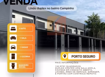Lindo duplex no bairro Campinho em Porto Seguro – BA