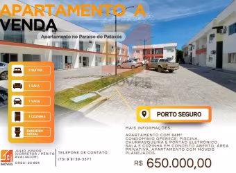 Apartamento no Paraíso do Pataxós, Porto Seguro /BA