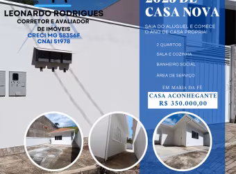 LINDA CASA ACONCHEGANTE EM MARIA DA FÉ, MG