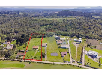 Chácara com terreno 10.000m² e casa construída de 270m² com 4 dormitórios, 4 banheiros, valor R$ 1.949.000,00 Corredor Butiá, Campina Grande do Sul