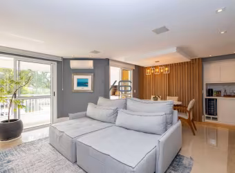 Apartamento Alto Padrão com 3 quartos, 106m² privativos, mobiliado, 2 vagas de garagem, no Ecoville, Curitiba - PR.