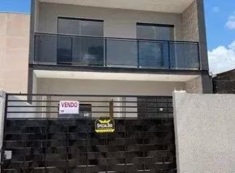 Sobrado com 3 dormitórios à venda, 132 m  por R  390.000,00 - Iguaçu - Fazenda Rio Grande PR