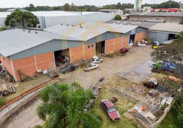 Galpão à venda, 3050 m² por r$ 8.990.000,00 - cidade industrial - curitiba/pr