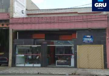 Prédio comercial com moradia na vila galvão