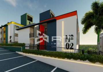 Apartamento com 2 quartos à venda no fortaleza alta, blumenau , 55 m2 por r$ 347.802