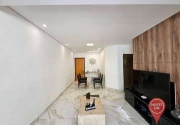 Apartamento com 3 quartos semimobiliado à venda, 95 m² por r$ 730.000 - coração eucarístico - belo horizonte/mg