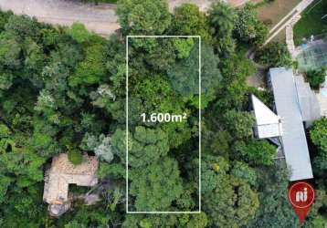 Terreno à venda, 1600 m² por r$ 600.000,00 - ville de montagne - nova lima/mg