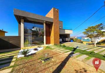 Casa com 5 dormitórios à venda, 550 m² por r$ 4.999.000,00 - condomínio alphaville - nova lima/mg