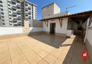 Cobertura com 3 dormitórios à venda, 160 m² por r$ 630.000,00 - buritis - belo horizonte/mg