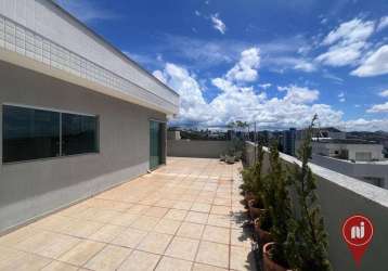 Cobertura com 4 dormitórios, 258 m² - venda por r$ 1.198.000 ou aluguel por r$ 6.000/mês - buritis - belo horizonte/mg