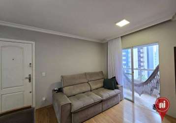 Apartamento com 1 dormitório à venda, 52 m² por r$ 370.000 - buritis - belo horizonte/mg