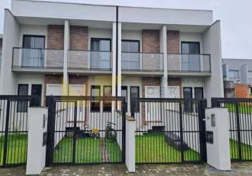 Casa com 2 quartos à venda na rua nilson dubinski, 350, passo manso, blumenau, 69 m2 por r$ 285.000