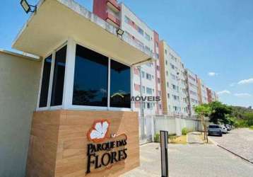 Condomínio parque das flores - apartamento com 2 dormitórios para alugar, 68 m² por r$ 1.588/mês - uruguai - teresina/pi