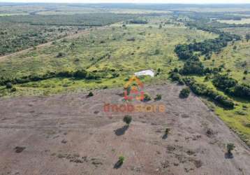 Fazenda à venda de 890 hectares com potencial agrícola; próximo a cristalândia - to