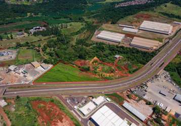 Terreno à venda no industrial 4 com zoneamento zi-3 e 26.467,99  m², próximo à br-445 e indústrias locais - londrina/pr