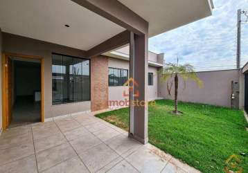 Casa geminada nunca habitada. com 3 dormitórios à venda, 87 m² por r$ 350.000 - ouro verde- londrina/pr