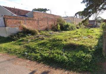 Terreno, 432 m², à venda por r$ 135.000  - borda do campo - são josé dos pinhais/pr